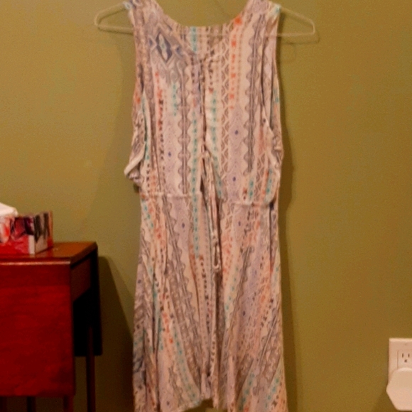 Colourful short summer dress - Picture 3 of 3